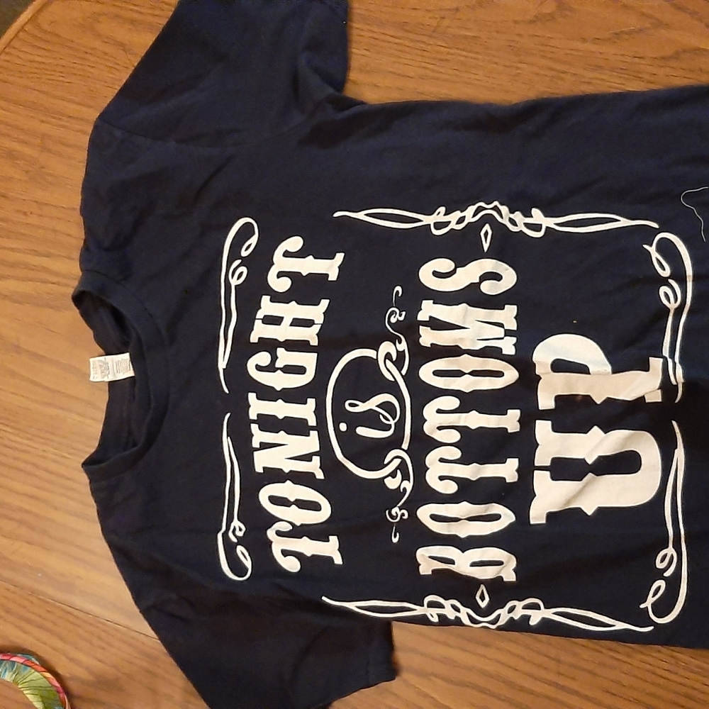 Bottums up tee sz L